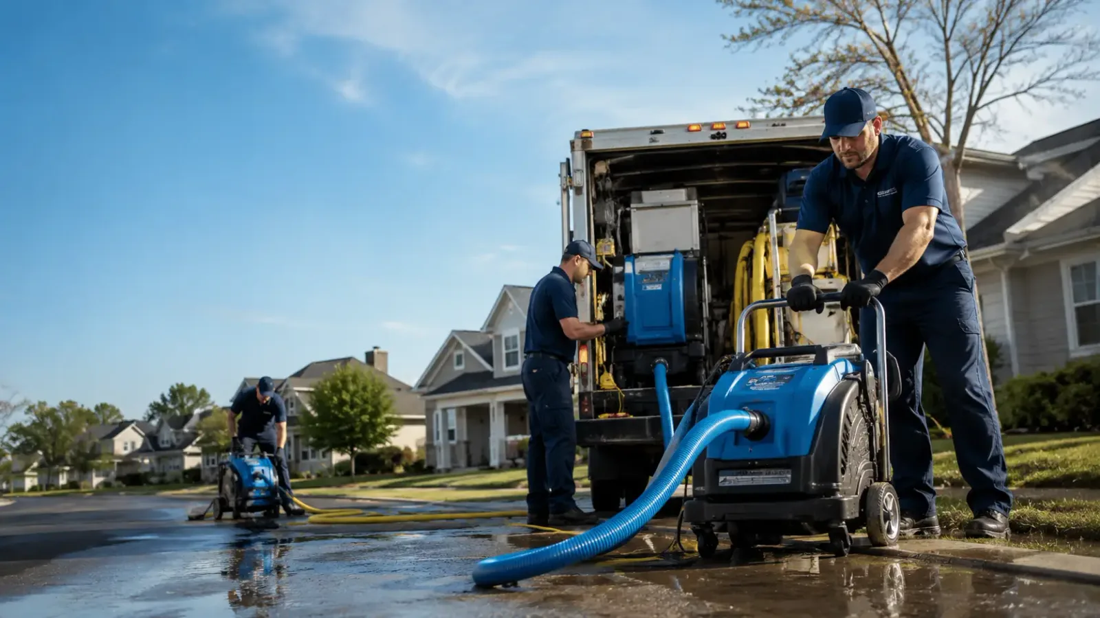 Flood Damage Cleanup in Martha, OK